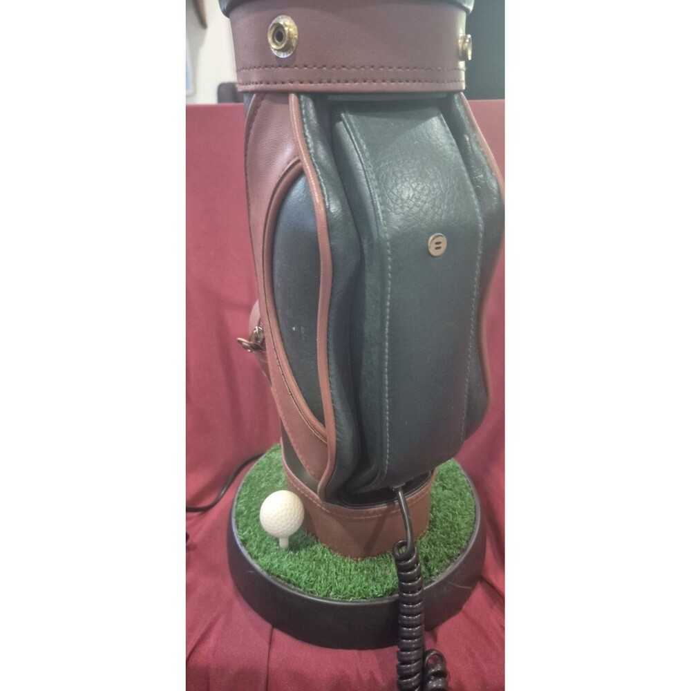 VTG Golf Club Bag Phone-Push Button Home Landline Corded Telephone Golfers Gift